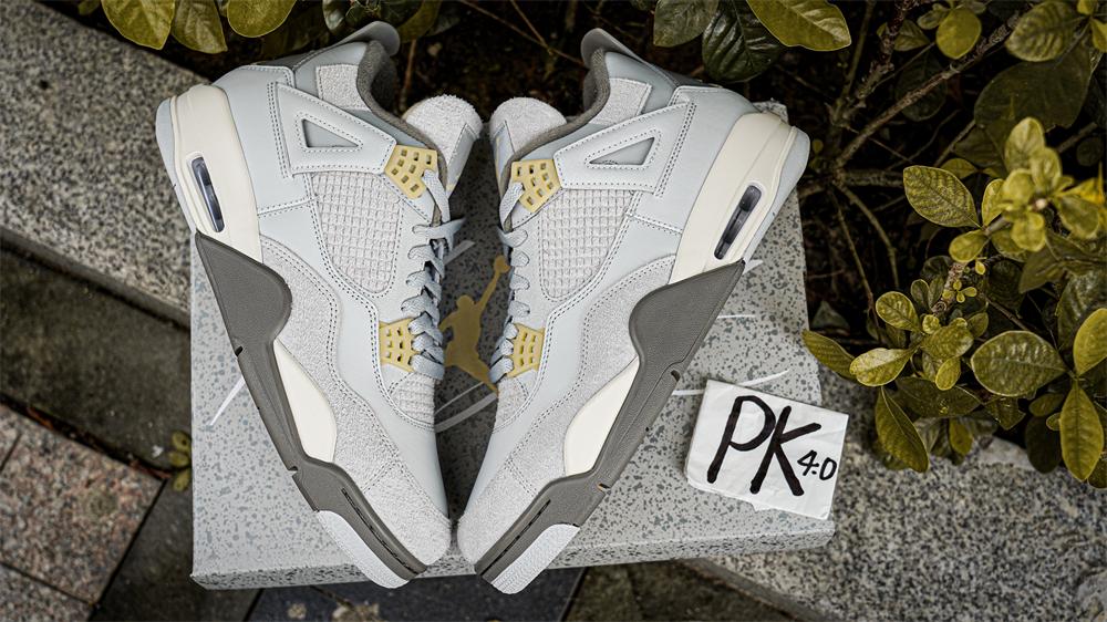 PK GOD Jordan 4 Retro SE Craft Photon Dust RETAIL MATERIALS READY TO SHIP